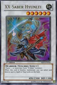 XX-Saber Hyunlei [ABPF-EN044] Ultra Rare | Exor Games Bridgewater