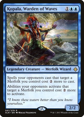 Kopala, Warden of Waves [Ixalan] | Exor Games Bridgewater