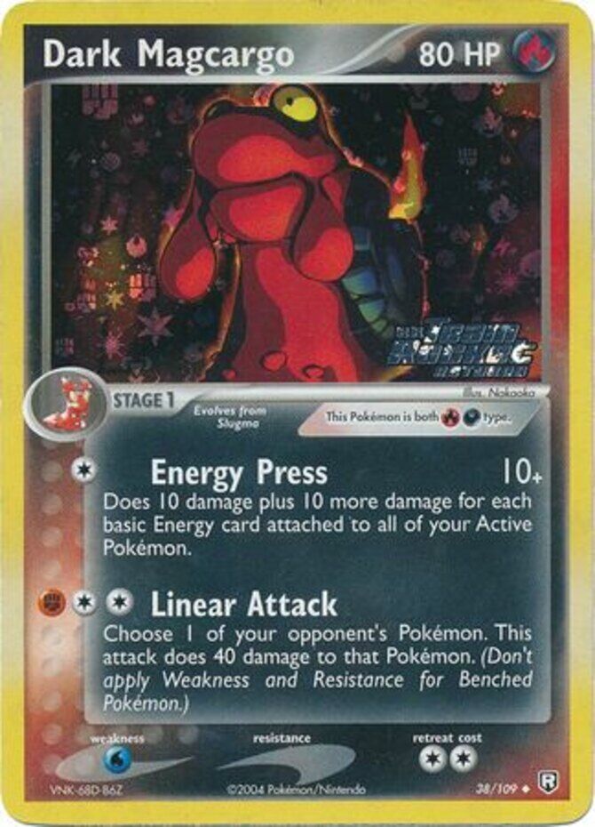 Dark Magcargo (38/109) (Stamped) [EX: Team Rocket Returns] | Exor Games Bridgewater