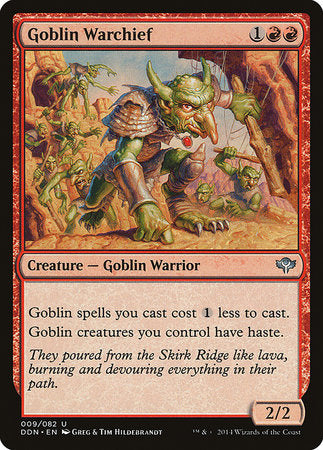 Goblin Warchief [Duel Decks: Speed vs. Cunning] | Exor Games Bridgewater