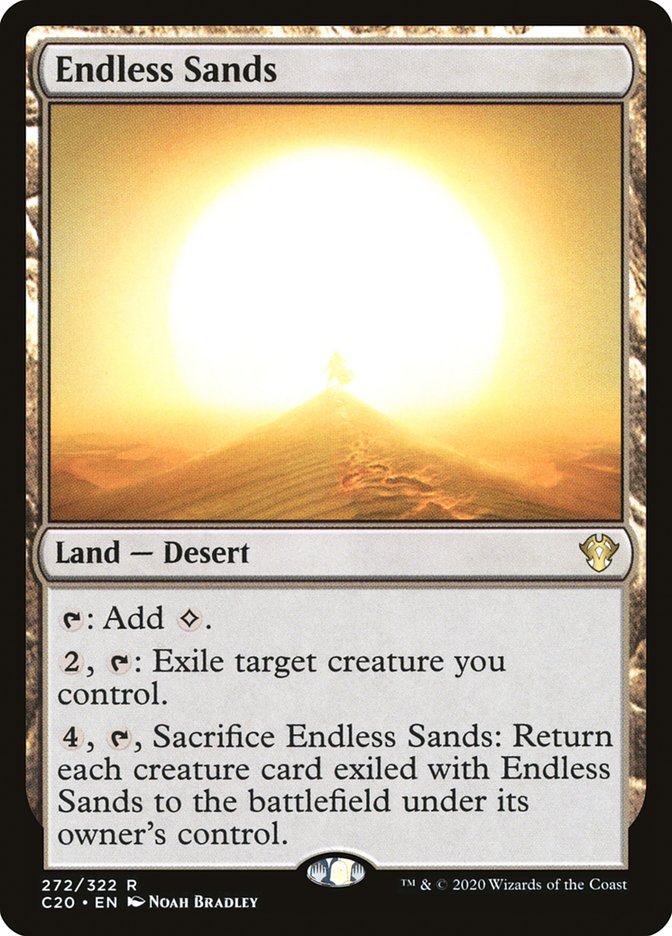 Endless Sands [Commander 2020] | Exor Games Bridgewater