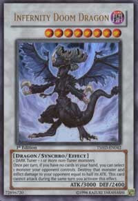 Infernity Doom Dragon [TSHD-EN042] Ultra Rare | Exor Games Bridgewater