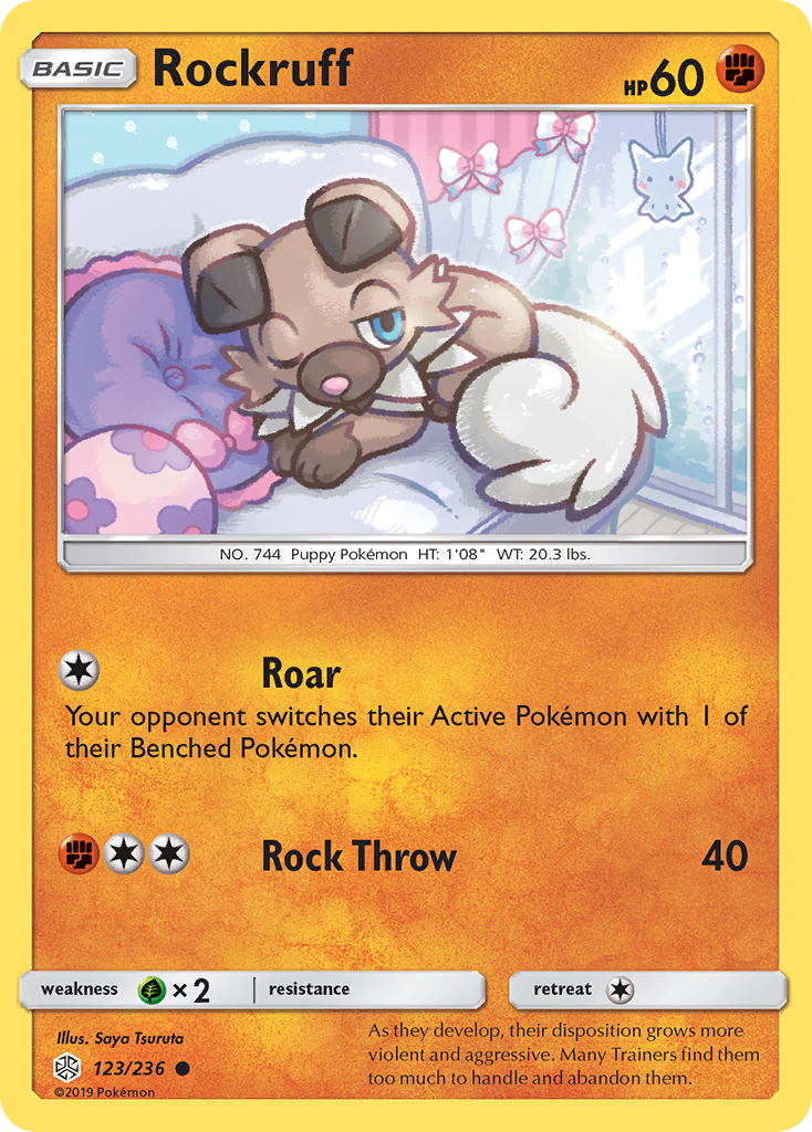 Rockruff (123/236) [Sun & Moon: Cosmic Eclipse] | Exor Games Bridgewater