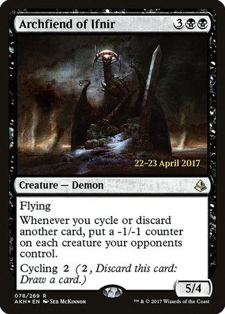 Archfiend of Ifnir [Amonkhet Promos] | Exor Games Bridgewater