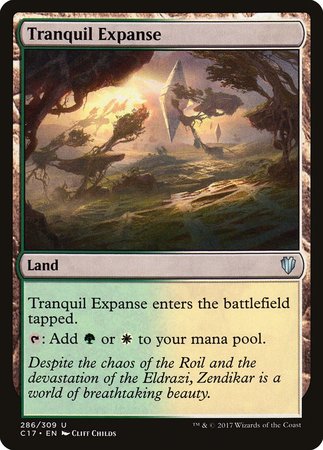 Tranquil Expanse [Commander 2017] | Exor Games Bridgewater