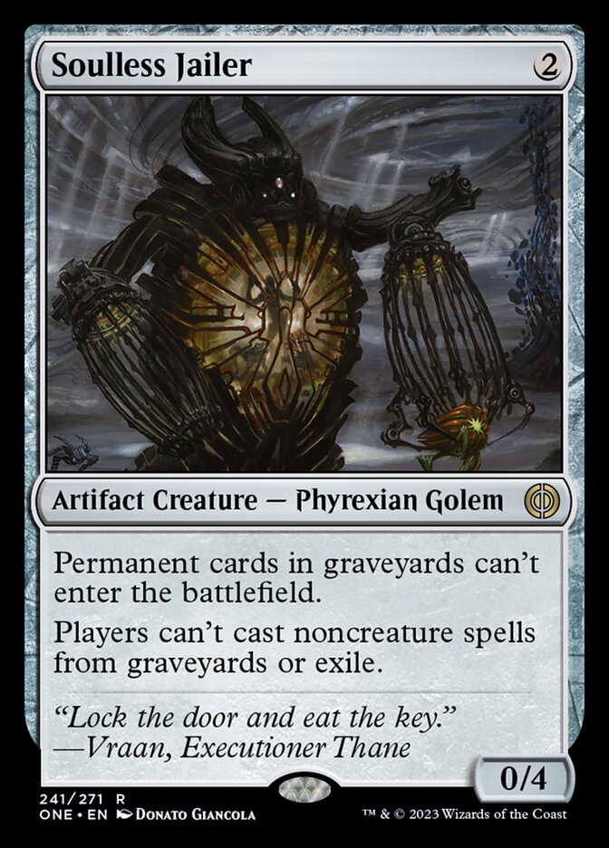 Soulless Jailer [Phyrexia: All Will Be One] | Exor Games Bridgewater