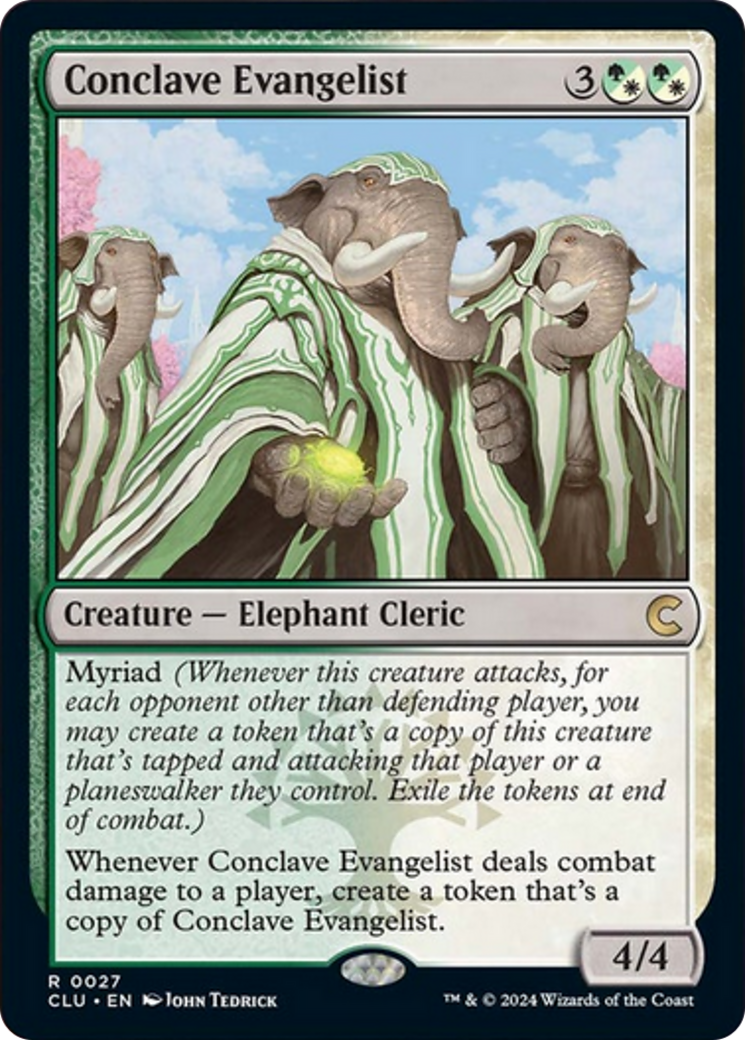 Conclave Evangelist [Ravnica: Clue Edition] | Exor Games Bridgewater