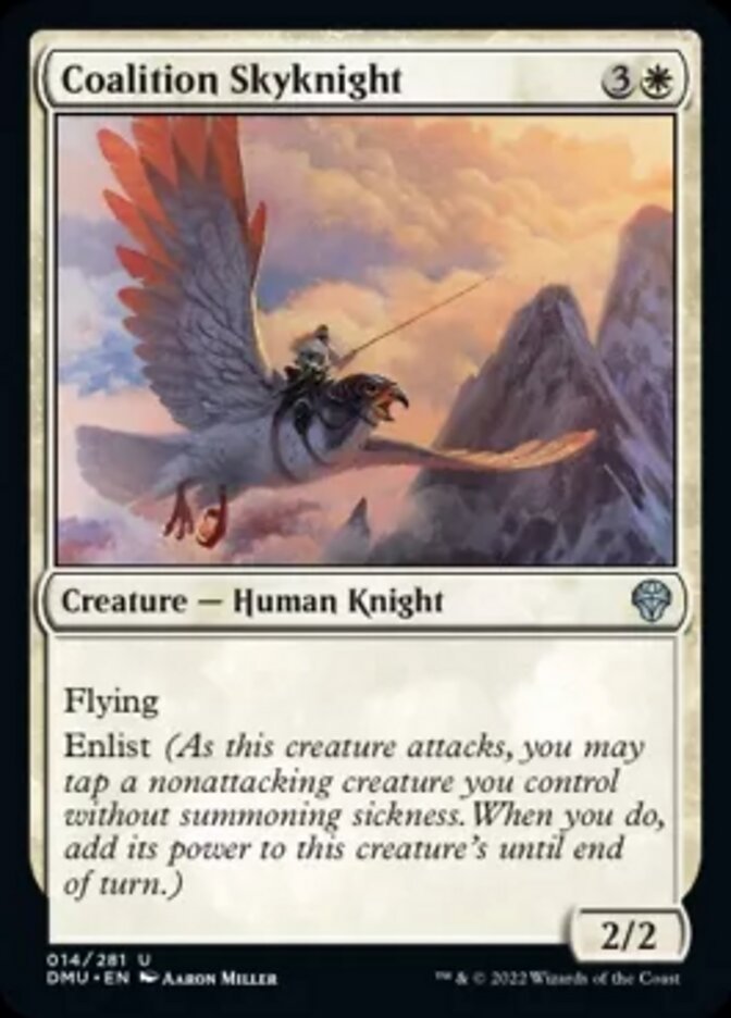 Coalition Skyknight [Dominaria United] | Exor Games Bridgewater