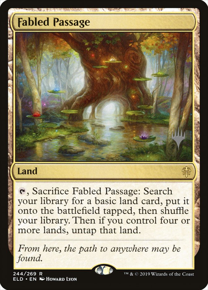 Fabled Passage (Promo Pack) [Throne of Eldraine Promos] | Exor Games Bridgewater