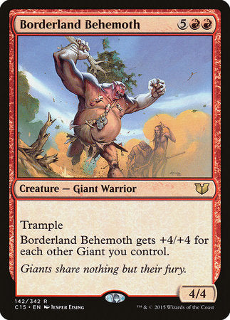 Borderland Behemoth [Commander 2015] | Exor Games Bridgewater