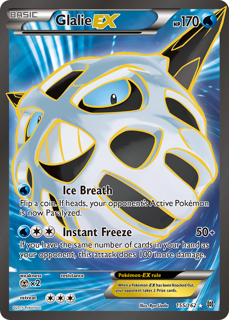 Glalie EX (155/162) [XY: BREAKthrough] | Exor Games Bridgewater