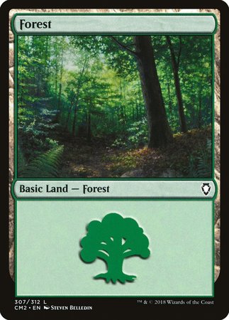 Forest (307) [Commander Anthology Volume II] | Exor Games Bridgewater