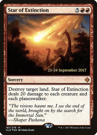 Star of Extinction [Ixalan Promos] | Exor Games Bridgewater