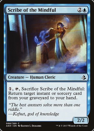 Scribe of the Mindful [Amonkhet] | Exor Games Bridgewater