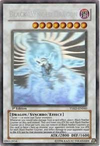 Black-Winged Dragon [TSHD-EN040] Ghost Rare | Exor Games Bridgewater