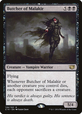 Butcher of Malakir [Commander 2014] | Exor Games Bridgewater