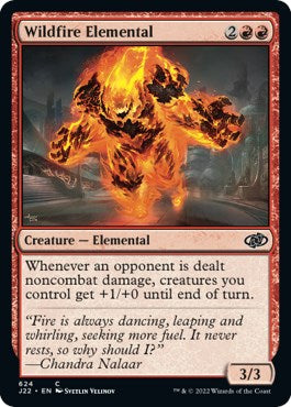 Wildfire Elemental [Jumpstart 2022] | Exor Games Bridgewater