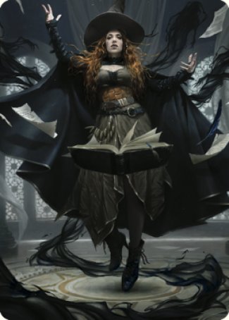 Tasha, the Witch Queen Art Card (41) [Commander Legends: Battle for Baldur's Gate Art Series] | Exor Games Bridgewater