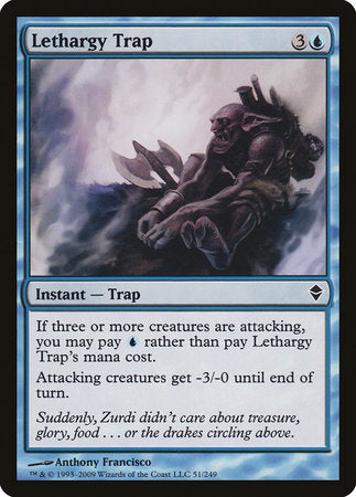 Lethargy Trap [Zendikar] | Exor Games Bridgewater