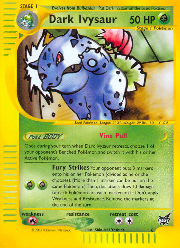 Dark Ivysaur (6) [Best of Promos] | Exor Games Bridgewater