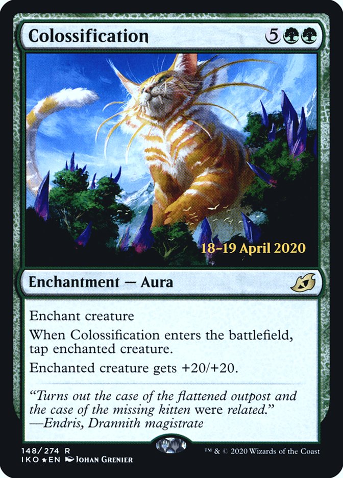 Colossification  [Ikoria: Lair of Behemoths Prerelease Promos] | Exor Games Bridgewater