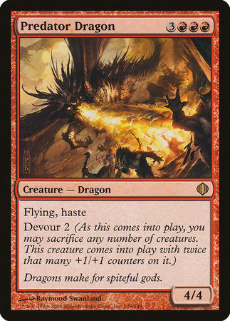 Predator Dragon [Shards of Alara] | Exor Games Bridgewater