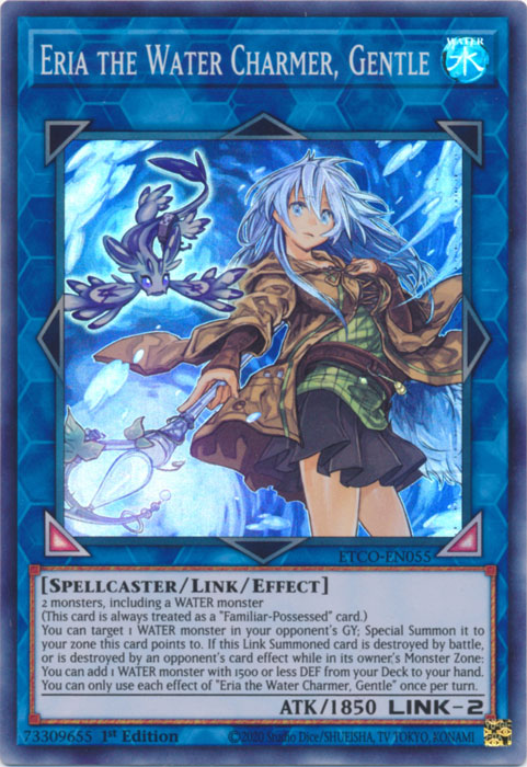 Eria the Water Charmer, Gentle [ETCO-EN055] Super Rare | Exor Games Bridgewater