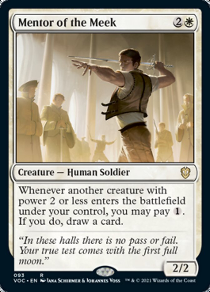 Mentor of the Meek [Innistrad: Crimson Vow Commander] | Exor Games Bridgewater