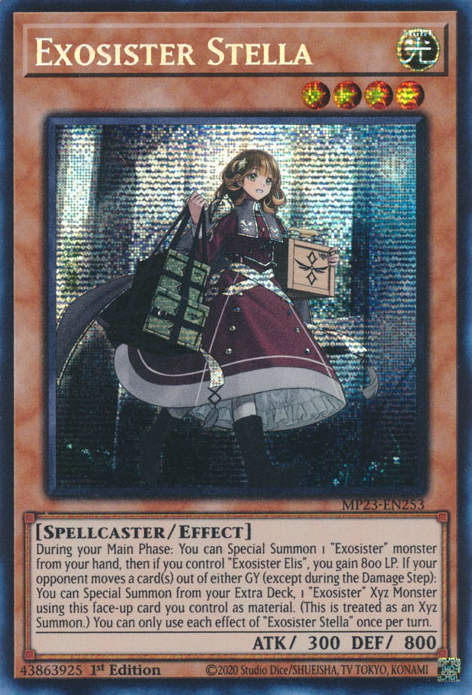 Exosister Stella [MP23-EN253] Prismatic Secret Rare | Exor Games Bridgewater