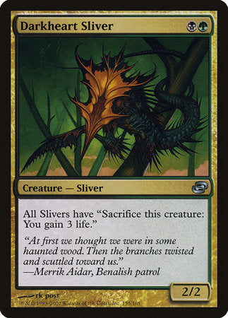 Darkheart Sliver [Planar Chaos] | Exor Games Bridgewater