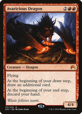 Avaricious Dragon [Magic Origins] | Exor Games Bridgewater