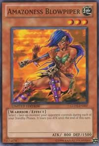 Amazoness Blowpiper [GLD3-EN007] Common | Exor Games Bridgewater