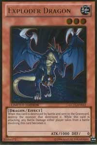 Exploder Dragon [GLD3-EN012] Gold Rare | Exor Games Bridgewater