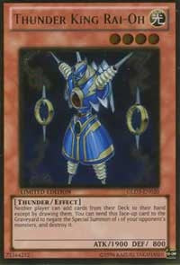 Thunder King Rai-Oh [GLD3-EN020] Gold Rare | Exor Games Bridgewater