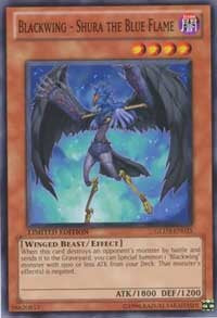 Blackwing - Shura the Blue Flame [GLD3-EN025] Common | Exor Games Bridgewater