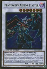 Blackwing Armor Master [GLD3-EN038] Gold Rare | Exor Games Bridgewater