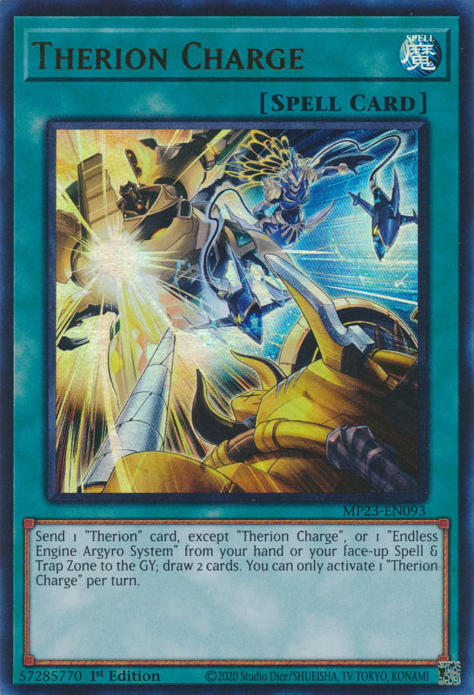 Therion Charge [MP23-EN093] Ultra Rare | Exor Games Bridgewater