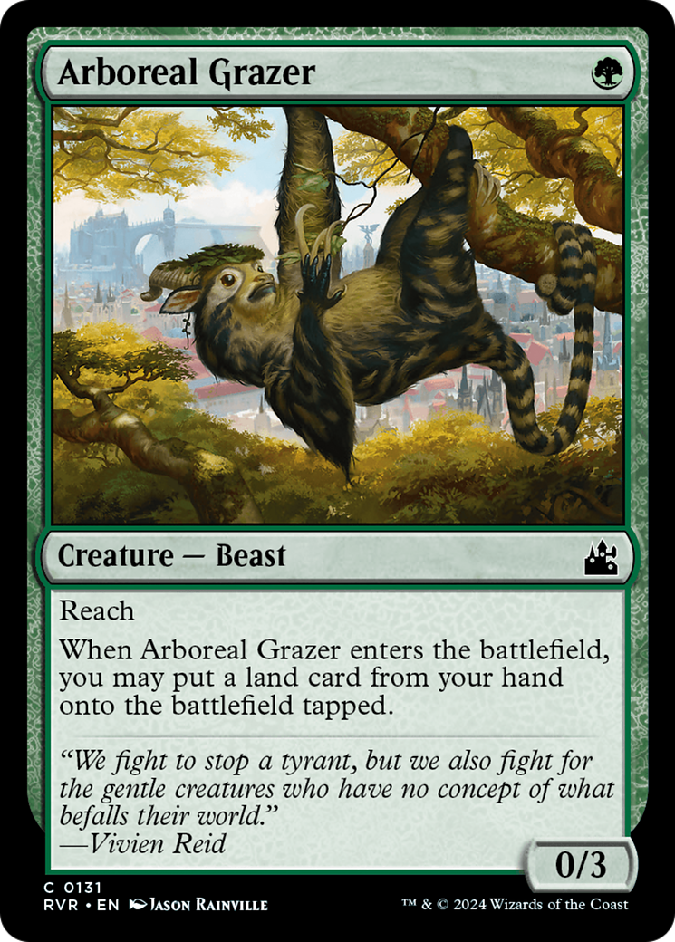 Arboreal Grazer [Ravnica Remastered] | Exor Games Bridgewater