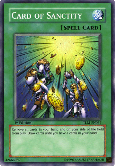 Card of Sanctity [TLM-EN037] Super Rare | Exor Games Bridgewater