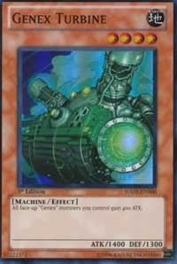 Genex Turbine [HA02-EN008] Super Rare | Exor Games Bridgewater