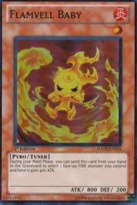 Flamvell Baby [HA02-EN016] Super Rare | Exor Games Bridgewater