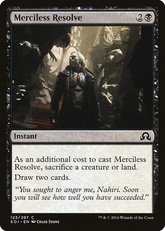 Merciless Resolve [Shadows over Innistrad] | Exor Games Bridgewater