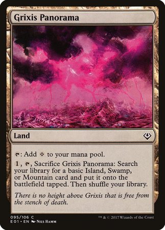 Grixis Panorama [Archenemy: Nicol Bolas] | Exor Games Bridgewater