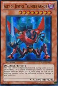 Ally of Justice Thunder Armor [HA02-EN021] Super Rare | Exor Games Bridgewater