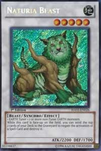 Naturia Beast [HA02-EN026] Secret Rare | Exor Games Bridgewater