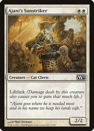 Ajani's Sunstriker [Magic 2013] | Exor Games Bridgewater