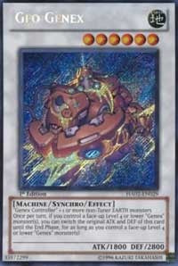 Geo Genex [HA02-EN029] Secret Rare | Exor Games Bridgewater