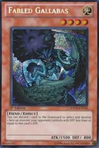 Fabled Gallabas [HA02-EN033] Secret Rare | Exor Games Bridgewater