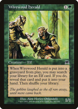 Wirewood Herald [Onslaught] | Exor Games Bridgewater