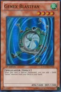 Genex Blastfan [HA02-EN043] Super Rare | Exor Games Bridgewater